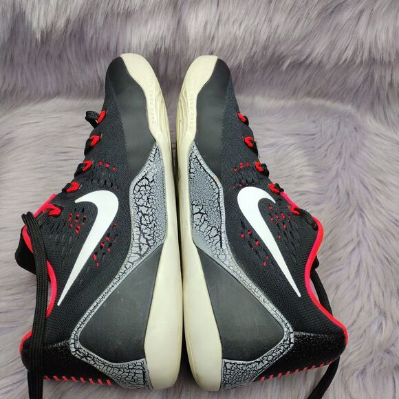 Nike Kobe 9 IX EM Laser Crimson Mamba Mens Size 8 Black 646701-001 main image 6